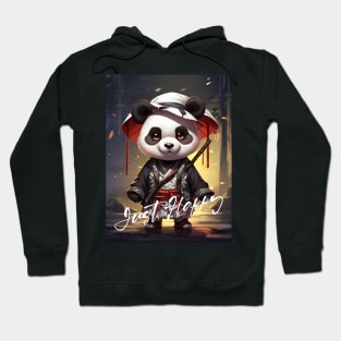 Just Happy Panda Boy Hoodie